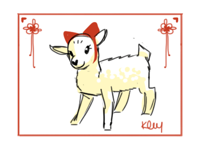 Lunar New Year - Sheep/Lamb