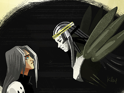 Sephiroth and Mother