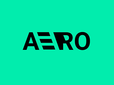 AERO adobe photoshop design flat graphic design logo ui