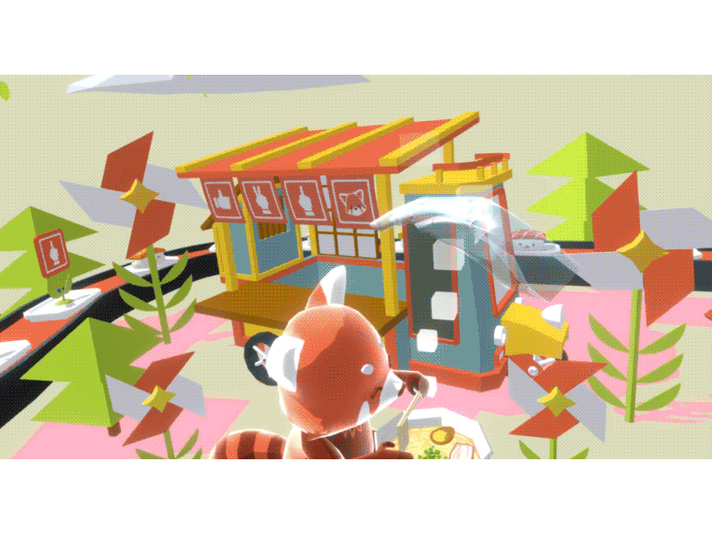Itadakimasu leap motion red panda oculus rift virtual reality vr