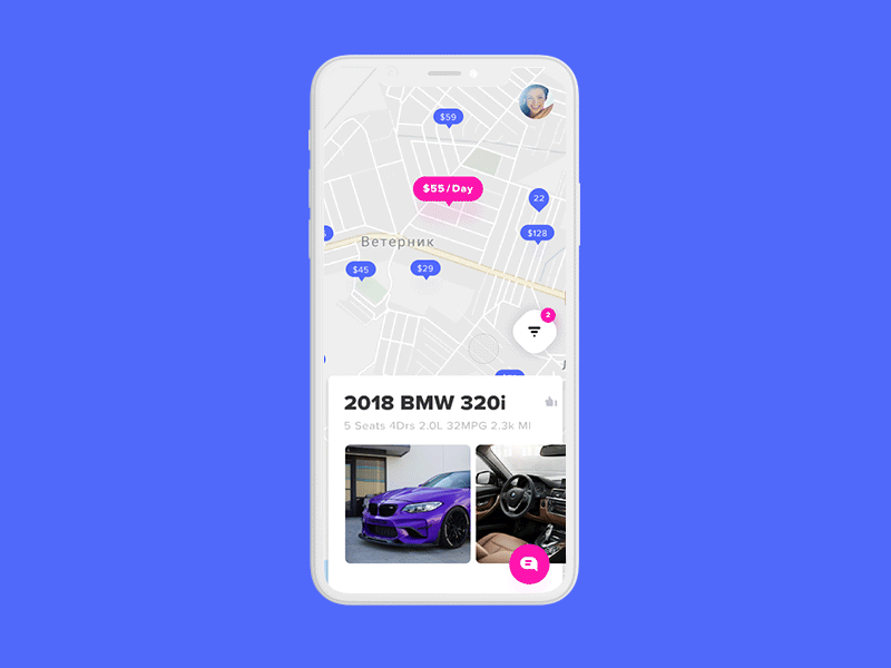 Animation for Parking App