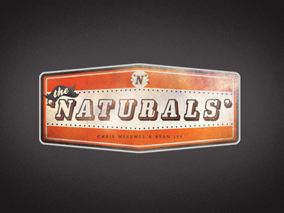 Nats Logo comic title comics design identity logo logo design personal retro texture webcomic