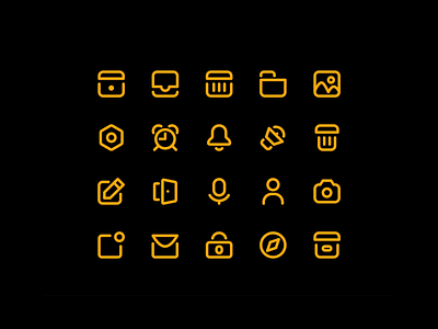 icons design icon ipad lineicons vector