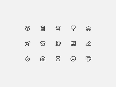 Creative icons branding design icon icons illustration ipad line icons logo ui vector