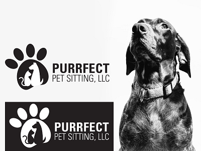 Pet Sitting Service logo animal care logo logo animals logo design pet care