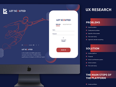 Web platform app branding club design discovery football logo mobile platform player research soccer sport ui ui design ux web
