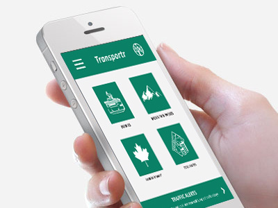 Transport App UI