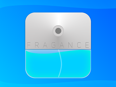 Daily UI #005 App Icon for "Fragance" 005 app icon daily ui 005 dailyui design fragance icon ios icon logo perfume perfume icon ui ui ux design ux ux designer website
