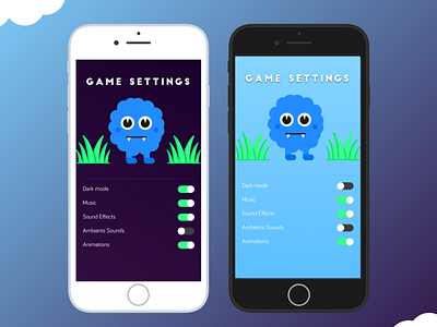 Daily UI #007 Settings