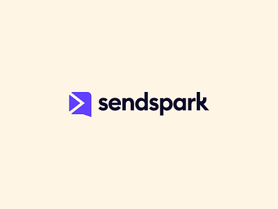 Sendspark Logo brand branding identity logo logomark logotype saas sendspark simple