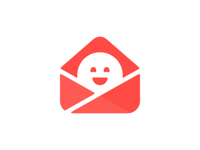 Really Good Emails Logo email exploration good illustration logo smile wip