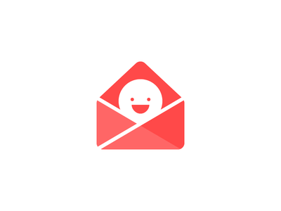 Really Good Emails Logo Final emails good illustration logo message new project rge smile