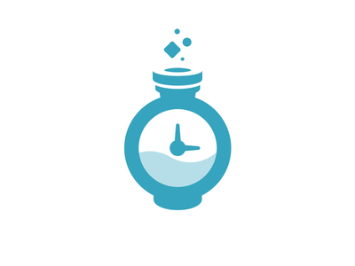 Mana Logo brand invoice logo logomark magic mana potion project time web