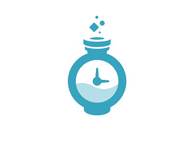 Mana Logo brand invoice logo logomark magic mana potion project time web