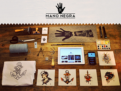 Mano Negra apparel arias art bodymoving.net branding design juan manonegra.nl