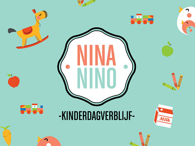 Nina Nino Logo bodymoving.net branding corporate identity daycare design juan arias nina nino