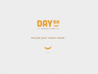 DAYoh Branding Elements banana branding logo tagline texture