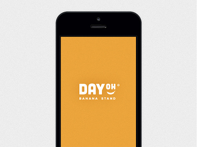 DAYoh Splash Screen Design app mobile slpash texture yellow