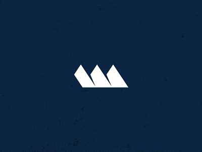 Wountains branding icon logo logomark majestic mark mountains w