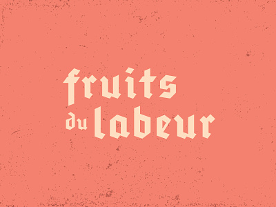 Belgian-Style Lettering beer belgian french lettering packaging texture type vintage