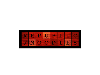 Republic of Noodles branding corporate branding corporate identity design logo