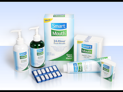 Smart Mouth branding design logo package design packaging design