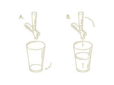 Friday How-To beer fuzzco illustration pour tap