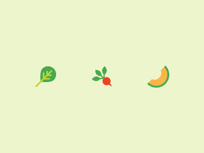 [GIF] Garden Icons children fuzzco icons kids pickle with legs