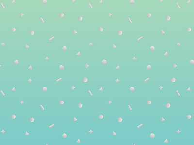 'Tis the season confetti gradient pattern