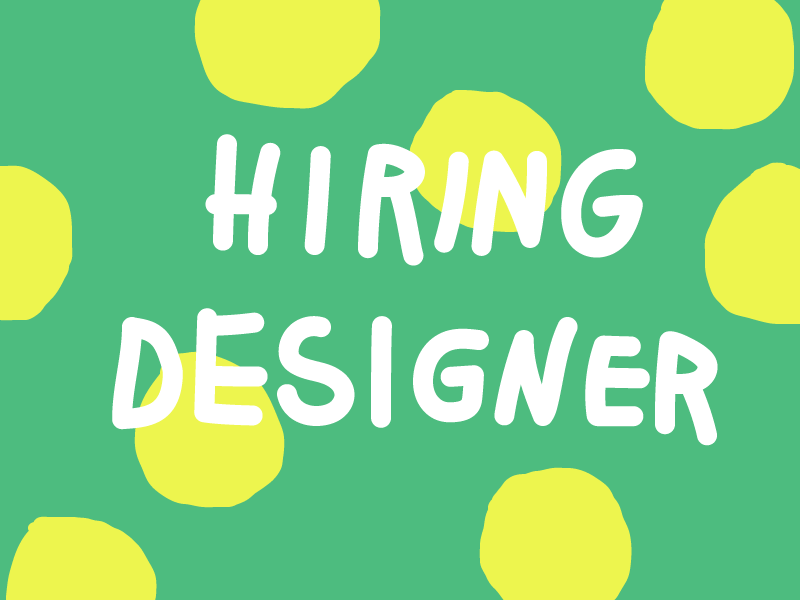 Hiring! Designer in Charleston $ awesome charleston designer hiring job