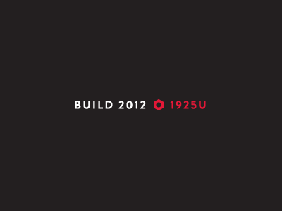 Build 2012: Red build tease