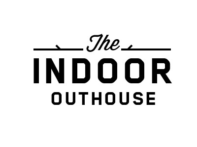The Indoor Outhouse copywriting logo outhouse