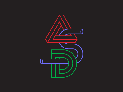 Shapes Schmapes geometry logo