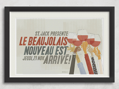 St Jack Beaujolais Nouveau Event