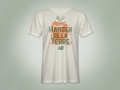 New Balance Tennis – Roland Garros french open graphic design illustration sports branding t-shirt design tennis