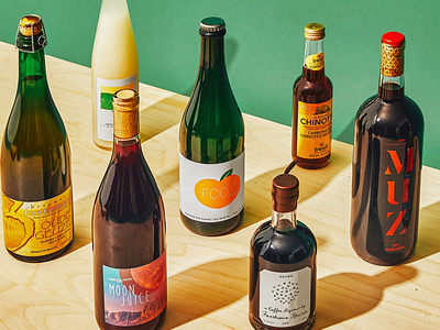 Moon Juice Wine Label featured in Bon Appetit Mag