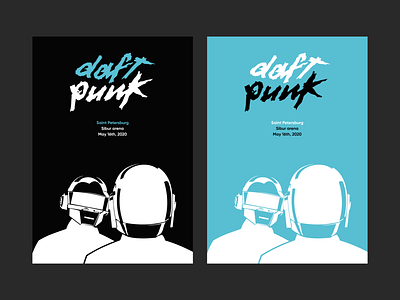 Daft Punk posters concept daftpunk electronic music music poster posters