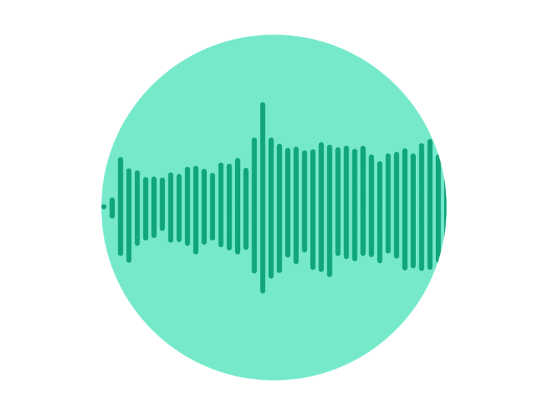 Pio Recorder Sound Wave after effects animation app categorization color fun pio recorder sound wave soundwave