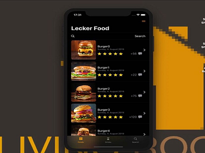 Lecker Food : im creating this Foods App. comida essen foods order