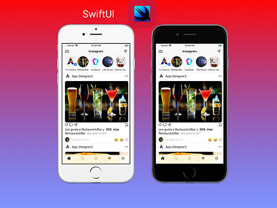 Redesigning Instagram Part 2 with code in SwiftUI. ios13 swiftui ui ux