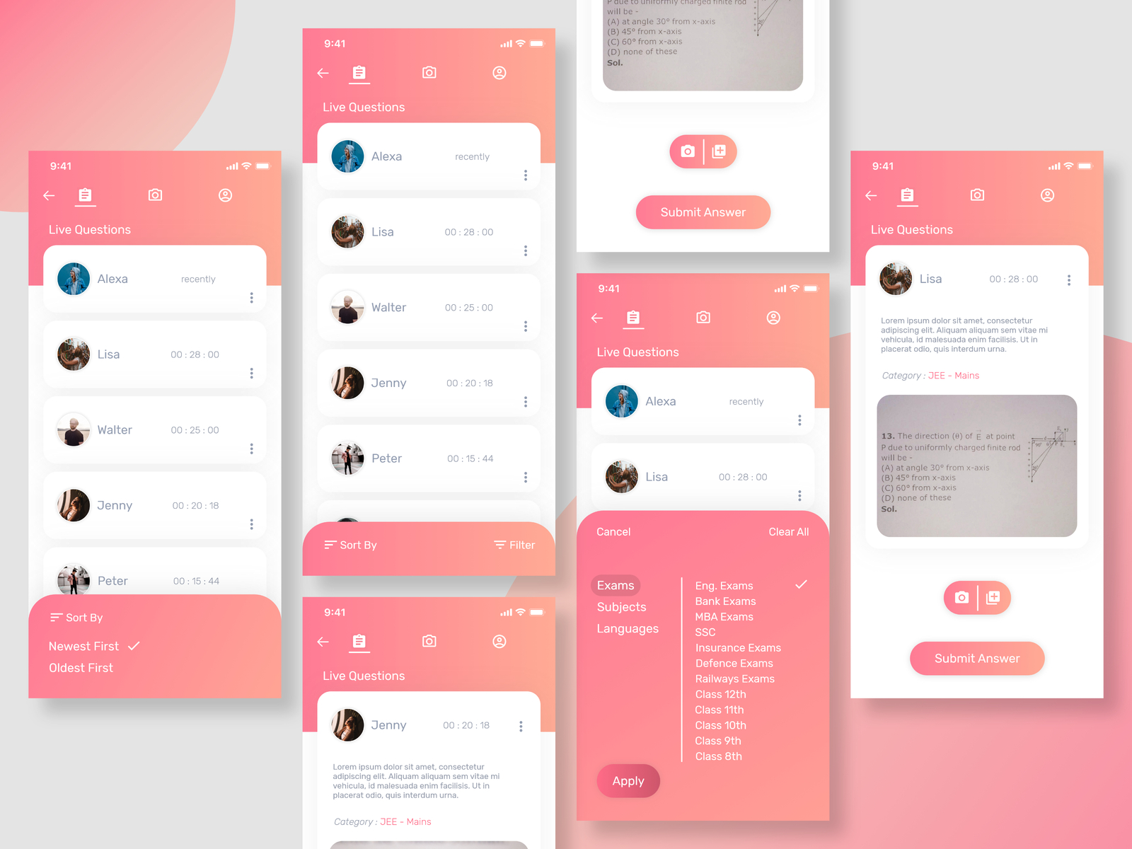 Q/A App For Students by Vipin Kumar on Dribbble