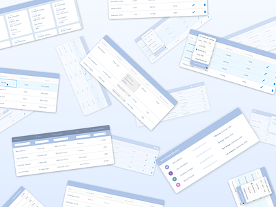 Data Grid Illustrations for Internal Branding