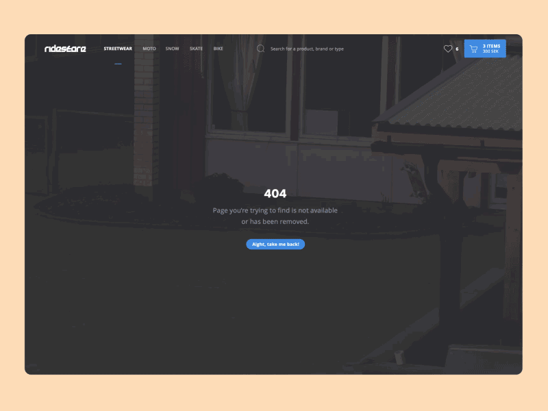 404 page 404 animation error found gif not