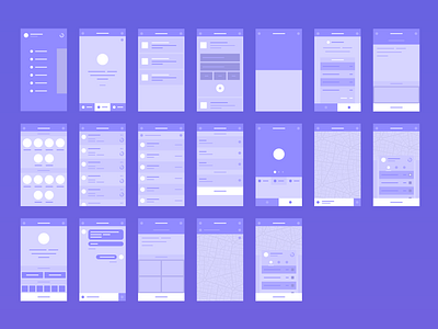 Wireframing by Nabil on Dribbble