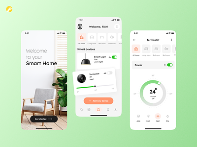 Smart Home App Design