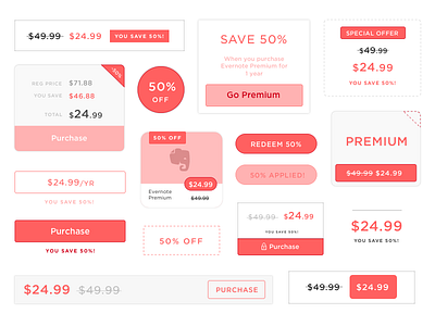 Discount Incentive UI commerce design discounts e commerce incentives promotions typography ui ux