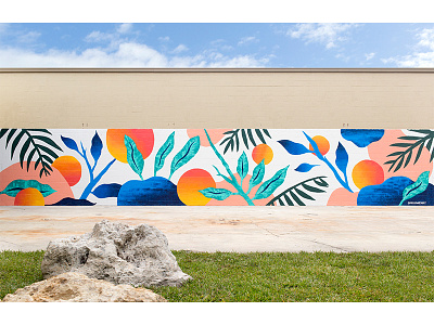 Elizabeth Ave Station Mural! by Melissa Deckert on Dribbble