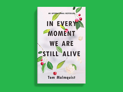 In Every Moment We Are Still Alive book cover tactile typography