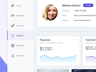 Ensite analytics Dashboard by Travis Ryan on Dribbble