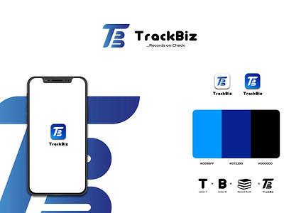 TrackBiz App Logo Designed by Victor Designz